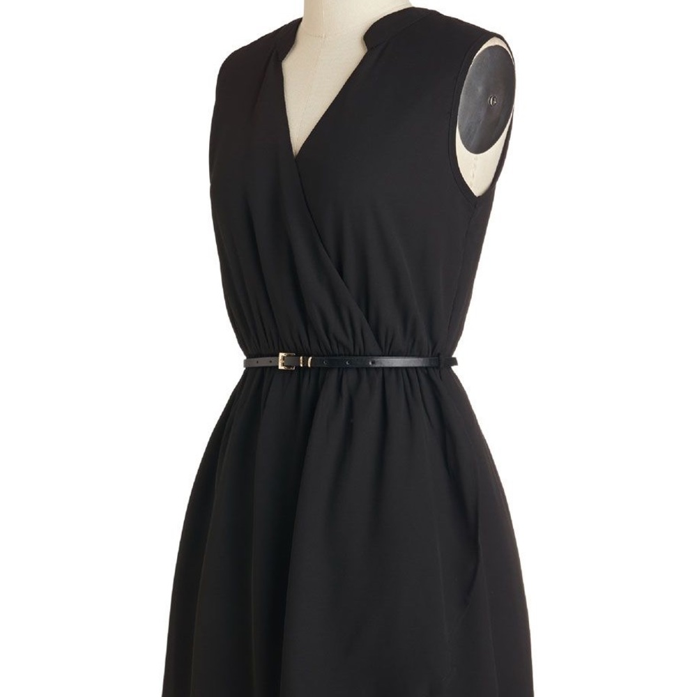Black sleeveless dress from ModCloth